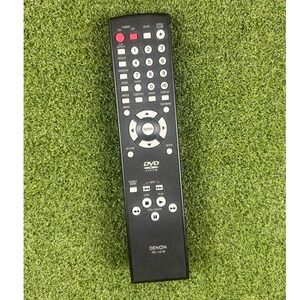Denon RC-1018 DVD‎ Video Remote Control OEM Replacement Tested Black